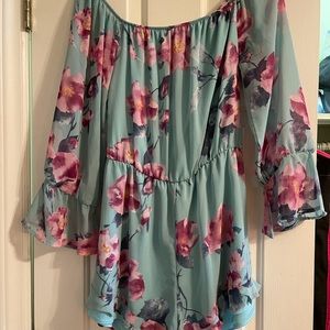floral romper
